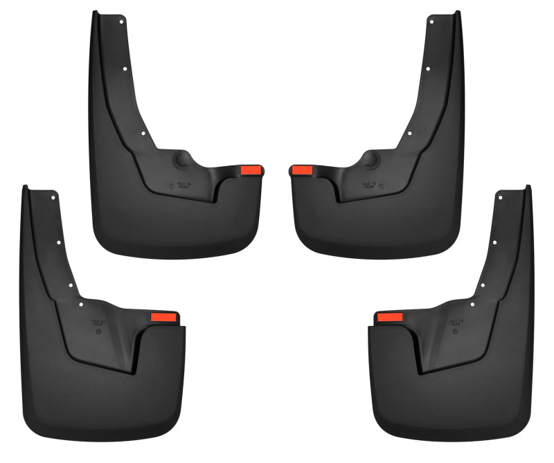 Husky Liners 19-22 RAM 1500 w/ OEM Fender Flares Custom-Molded Front & Rear Mud Guards